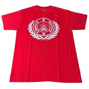 LMTD Limited Society USA Made Cotton Red Short Sleeve T-shirt Men’s Size Medium